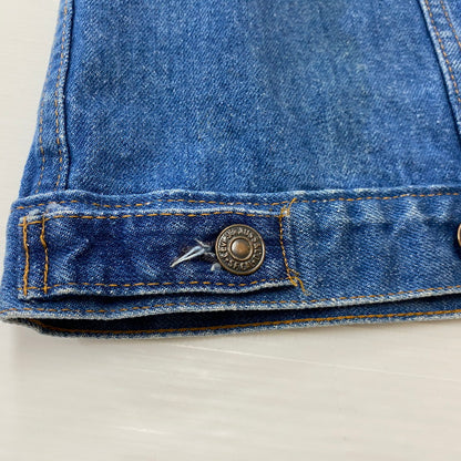 【現状渡し品】【メンズ】 Levi's リーバイス DENIM VEST MADE IN FRANCE 70503-0217 デニム ベスト アウター フランス製 ボタン裏刻印276 145-260629-ss-06-tei サイズ：48 カラー：インディゴ 万代Net店