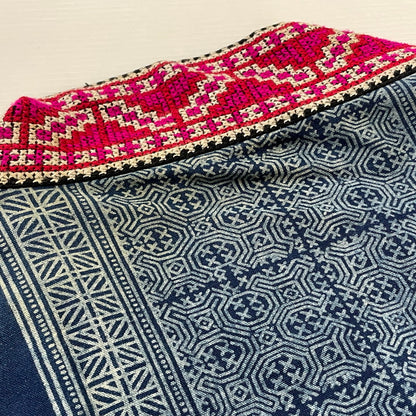 【中古品】【メンズ】 UNKNOWN HMONG BATIK HAORI モンろうけつ染め 羽織り アウター 145-260626-sa-10-tei サイズ：不明 万代Net店