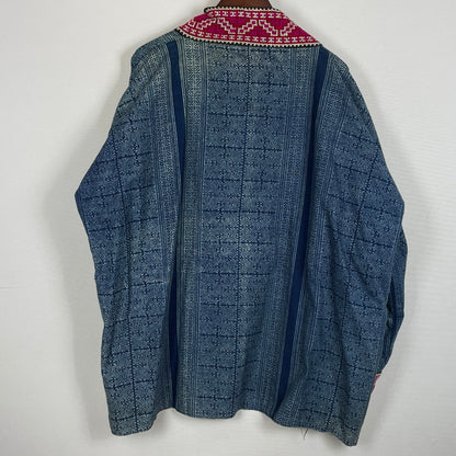 【中古品】【メンズ】 UNKNOWN HMONG BATIK HAORI モンろうけつ染め 羽織り アウター 145-260626-sa-10-tei サイズ：不明 万代Net店