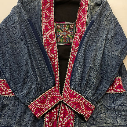 【中古品】【メンズ】 UNKNOWN HMONG BATIK HAORI モンろうけつ染め 羽織り アウター 145-260626-sa-10-tei サイズ：不明 万代Net店