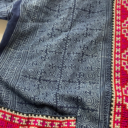 【中古品】【メンズ】 UNKNOWN HMONG BATIK HAORI モンろうけつ染め 羽織り アウター 145-260626-sa-10-tei サイズ：不明 万代Net店