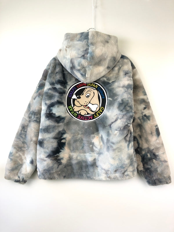 【中古品】【メンズ】 GALFY ガルフィー Tie Dye Fur Blouson 113000 タイダイファーブルゾン アウター 147-260819-SH-03-hon サイズ：LX カラー：マルチカラー 万代Net店