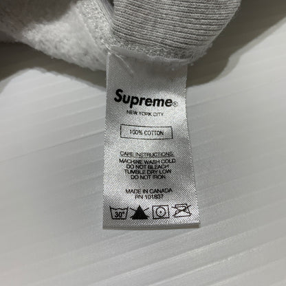 【中古品】【メンズ】 Supreme シュプリーム 18FW BOX LOGO CREWNECK SWEAT ボックス ロゴ クルーネック スウェット トップス トレーナー 149-260626-ko-10-tei サイズ：S カラー：グレー 万代Net店