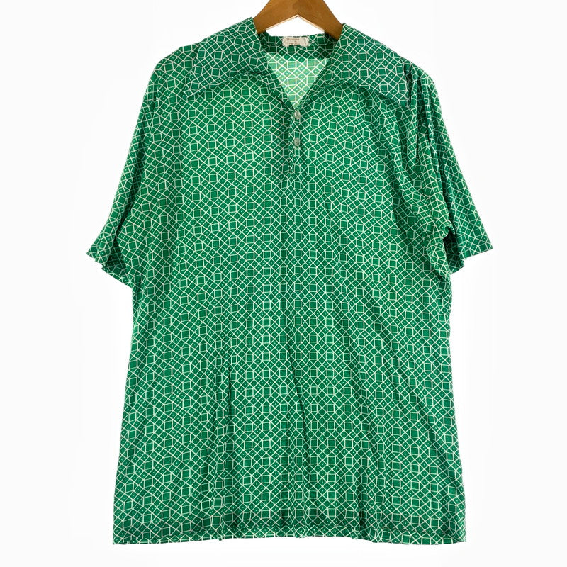 【現状渡し品】【メンズ】 KNITWEAR DI FINI 70’s VINTAGE S/S SHIRT ニットウェア ディ フィニ 70年代 ヴィンテージ ショートスリーブ シャツ 半袖 トップス 145-260723-sa-06-tei サイズ：不明 カラー：総柄 万代Net店