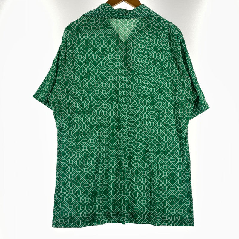 【現状渡し品】【メンズ】 KNITWEAR DI FINI 70’s VINTAGE S/S SHIRT ニットウェア ディ フィニ 70年代 ヴィンテージ ショートスリーブ シャツ 半袖 トップス 145-260723-sa-06-tei サイズ：不明 カラー：総柄 万代Net店