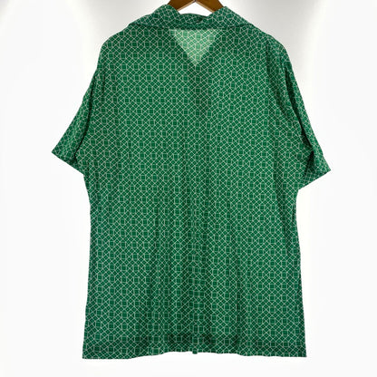 【現状渡し品】【メンズ】 KNITWEAR DI FINI 70’s VINTAGE S/S SHIRT ニットウェア ディ フィニ 70年代 ヴィンテージ ショートスリーブ シャツ 半袖 トップス 145-260723-sa-06-tei サイズ：不明 カラー：総柄 万代Net店