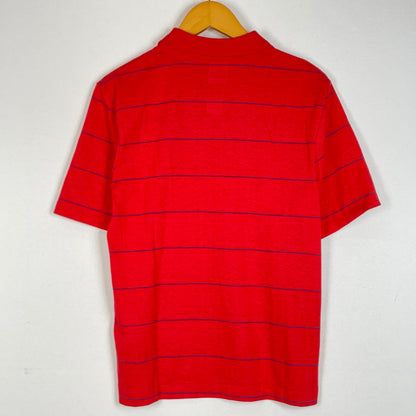 【中古品】【メンズ】 DISNEY ディズニー 70～80's EMBROIDERED POLO SHIRT VINTAGE 70～80年代 刺繍ポロシャツ 半袖 トップス ヴィンテージ 145-260626-sa-01-tei サイズ：S カラー：レッド 万代Net店