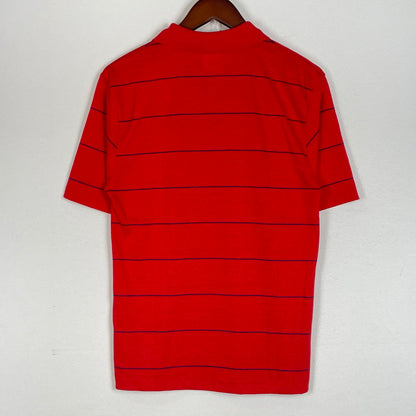 【中古品】【メンズ】 DISNEY ディズニー 90’s EMBROIDERED POLO SHIRT 90年代 刺繍ポロシャツ 半袖 トップス 145-260626-sa-02-tei サイズ：不明 カラー：レッド 万代Net店