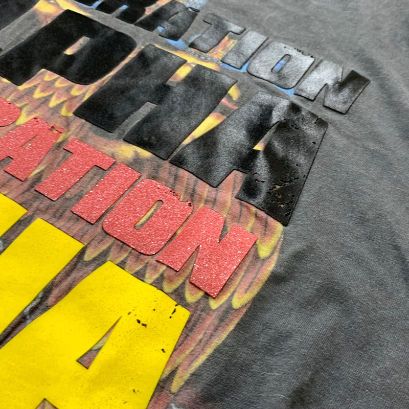 【中古品】【メンズ】 VETEMENTS ヴェトモン GENERATION ALPHA TEE UAH19TR321 ジェネレーション アルファ Tシャツ 半袖 トップス 141-260630-yo-06-tei サイズ：S カラー：グレー 万代Net店