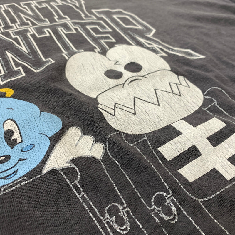 【中古品】【メンズ】 SAINT MICHAEL セントマイケル × BOUNTY HUNTER バウンティーハンター 別注 コラボ SKULL-K&BABY-M S/S T-SHIRT SM-MK8-0000-C28 ショートスリーブ シャツ 半袖 トップス 140-260630-yo-05-tei サイズ：L カラー：グレー 万代Net店