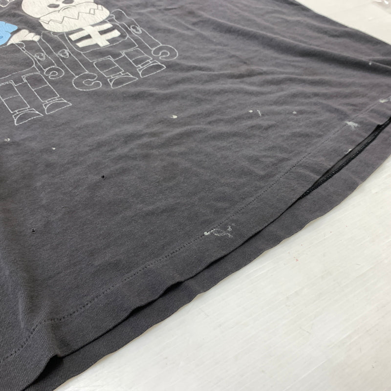 【中古品】【メンズ】 SAINT MICHAEL セントマイケル × BOUNTY HUNTER バウンティーハンター 別注 コラボ SKULL-K&BABY-M S/S T-SHIRT SM-MK8-0000-C28 ショートスリーブ シャツ 半袖 トップス 140-260630-yo-05-tei サイズ：L カラー：グレー 万代Net店