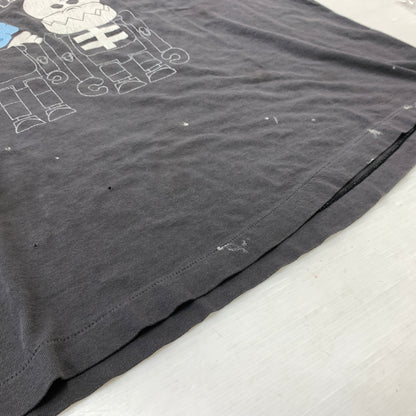 【中古品】【メンズ】 SAINT MICHAEL セントマイケル × BOUNTY HUNTER バウンティーハンター 別注 コラボ SKULL-K&BABY-M S/S T-SHIRT SM-MK8-0000-C28 ショートスリーブ シャツ 半袖 トップス 140-260630-yo-05-tei サイズ：L カラー：グレー 万代Net店