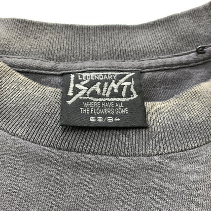 【中古品】【メンズ】 SAINT MICHAEL セントマイケル × BOUNTY HUNTER バウンティーハンター 別注 コラボ SKULL-K&BABY-M S/S T-SHIRT SM-MK8-0000-C28 ショートスリーブ シャツ 半袖 トップス 140-260630-yo-05-tei サイズ：L カラー：グレー 万代Net店