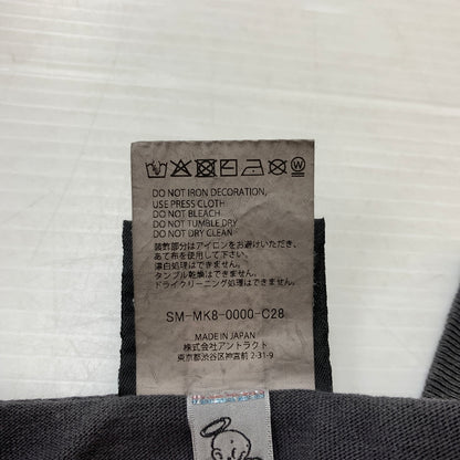 【中古品】【メンズ】 SAINT MICHAEL セントマイケル × BOUNTY HUNTER バウンティーハンター 別注 コラボ SKULL-K&BABY-M S/S T-SHIRT SM-MK8-0000-C28 ショートスリーブ シャツ 半袖 トップス 140-260630-yo-05-tei サイズ：L カラー：グレー 万代Net店