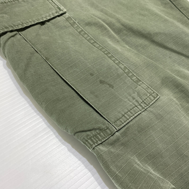 【現状渡し品】【メンズ】 U.S.ARMY ユーエス アーミー JUNGLE FATIGUE PANTS 8405-935-3304 ジャングル ファティーグパンツ ボトムス カーゴパンツ ミリタリーパンツ 156-260627-ko-22-tei サイズ：S カラー：カーキ 万代Net店