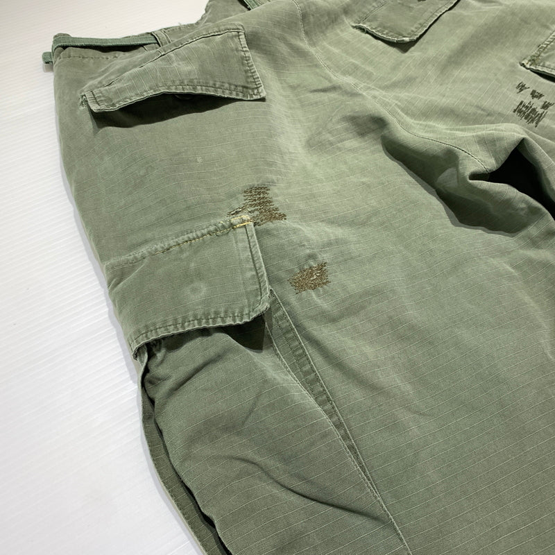 【現状渡し品】【メンズ】 U.S.ARMY ユーエス アーミー JUNGLE FATIGUE PANTS 8405-935-3304 ジャングル ファティーグパンツ ボトムス カーゴパンツ ミリタリーパンツ 156-260627-ko-22-tei サイズ：S カラー：カーキ 万代Net店