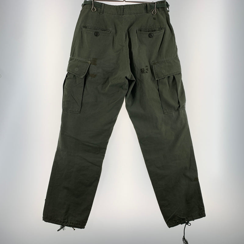 【現状渡し品】【メンズ】 U.S.ARMY ユーエス アーミー JUNGLE FATIGUE PANTS 8405-935-3304 ジャングル ファティーグパンツ ボトムス カーゴパンツ ミリタリーパンツ 156-260627-ko-22-tei サイズ：S カラー：カーキ 万代Net店