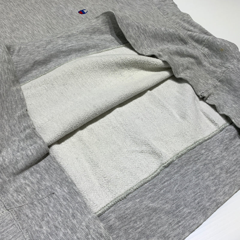 【現状渡し品】【メンズ】 Champion チャンピオン 80's REVERSE WEAVE WARM UP SWEAT VINTAGE 80年代 リバース ウィーブ ウォームアップ スウェット トップス トリコタグ ヴィンテージ 145-260627-ko-16-tei サイズ：XL カラー：グレー 万代Net店