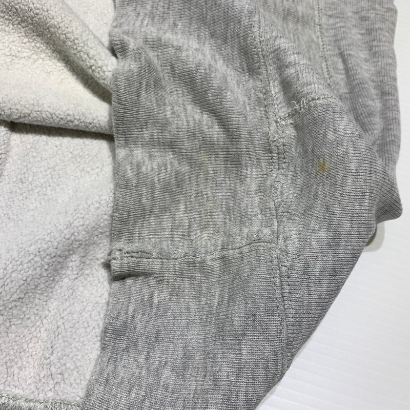 【現状渡し品】【メンズ】 Champion チャンピオン 80's REVERSE WEAVE WARM UP SWEAT VINTAGE 80年代 リバース ウィーブ ウォームアップ スウェット トップス トリコタグ ヴィンテージ 145-260627-ko-16-tei サイズ：XL カラー：グレー 万代Net店