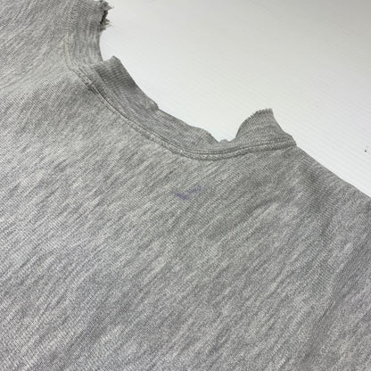 【現状渡し品】【メンズ】 Champion チャンピオン 80's REVERSE WEAVE WARM UP SWEAT VINTAGE 80年代 リバース ウィーブ ウォームアップ スウェット トップス トリコタグ ヴィンテージ 145-260627-ko-16-tei サイズ：XL カラー：グレー 万代Net店