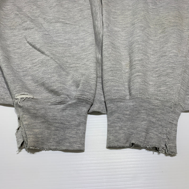 【現状渡し品】【メンズ】 Champion チャンピオン 80's REVERSE WEAVE WARM UP SWEAT VINTAGE 80年代 リバース ウィーブ ウォームアップ スウェット トップス トリコタグ ヴィンテージ 145-260627-ko-16-tei サイズ：XL カラー：グレー 万代Net店
