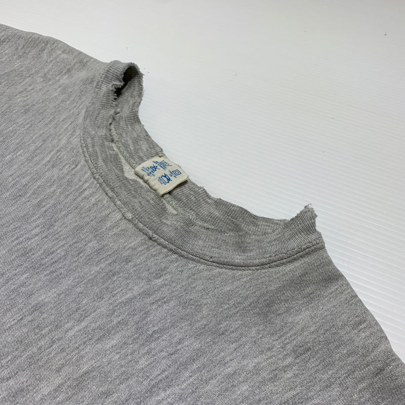 【現状渡し品】【メンズ】 Champion チャンピオン 80's REVERSE WEAVE WARM UP SWEAT VINTAGE 80年代 リバース ウィーブ ウォームアップ スウェット トップス トリコタグ ヴィンテージ 145-260627-ko-16-tei サイズ：XL カラー：グレー 万代Net店