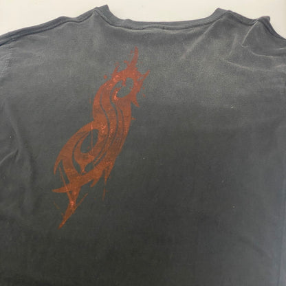 【中古品】【メンズ】 F-LAGSTUF-F FS1856 SLIPKNOT LS TEE フラグスタフ スリップノット 長袖T ロンT 142-260822-nm-37-tei サイズ：XL カラー：ブラック 万代Net店