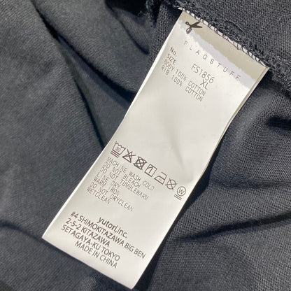 【中古品】【メンズ】 F-LAGSTUF-F FS1856 SLIPKNOT LS TEE フラグスタフ スリップノット 長袖T ロンT 142-260822-nm-37-tei サイズ：XL カラー：ブラック 万代Net店