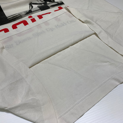 【中古品】【メンズ】 SAINT Mxxxxxx セント マイケル SIT DOWN MAXELL SAINT S/S TEE SM-HR8-0000-022 シットダウン ショートスリーブ Tシャツ 半袖 トップス 142-260627-ko-12-tei サイズ：XL カラー：ホワイト 万代Net店