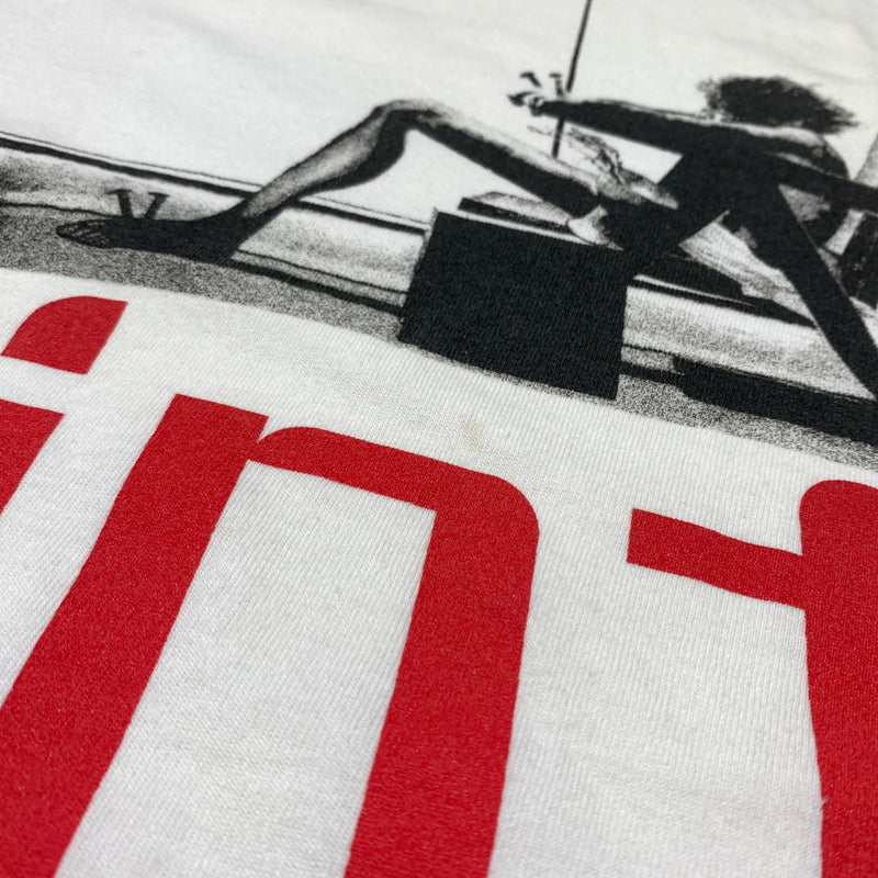 【中古品】【メンズ】 SAINT Mxxxxxx セント マイケル SIT DOWN MAXELL SAINT S/S TEE SM-HR8-0000-022 シットダウン ショートスリーブ Tシャツ 半袖 トップス 142-260627-ko-12-tei サイズ：XL カラー：ホワイト 万代Net店