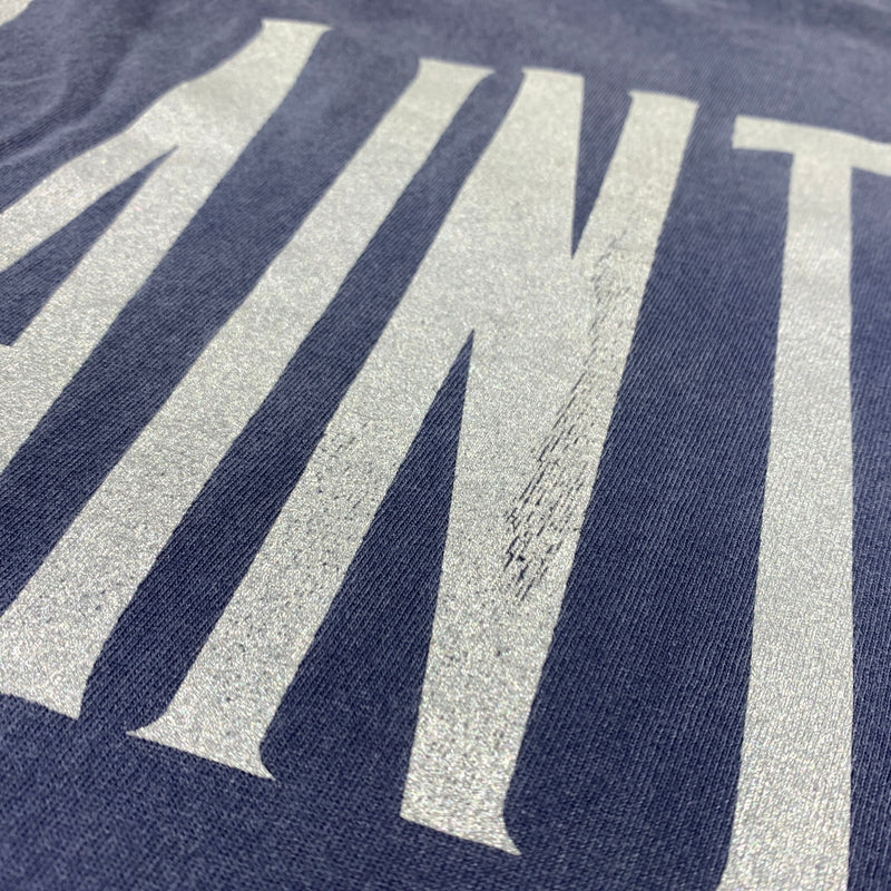 【中古品】【メンズ】 SAINT Mxxxxxx セント マイケル DNF S/S TEE FANTASIA SM-HR8-0000-C65 ショートスリーブ Tシャツ ファンタジア 半袖 トップス ヴィンテージ加工 142-260627-ko-13-tei サイズ：XL カラー：ネイビー 万代Net店