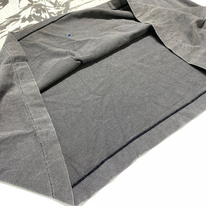 【中古品】【メンズ】 SAINT Mxxxxxx セント マイケル 23SS L/S TEE UNKNOWN SM-S23-0000-027 ロングスリーブ Tシャツ アンノウン 長袖 トップス ヴィンテージ加工 142-260627-ko-15-tei サイズ：XL カラー：グレー 万代Net店