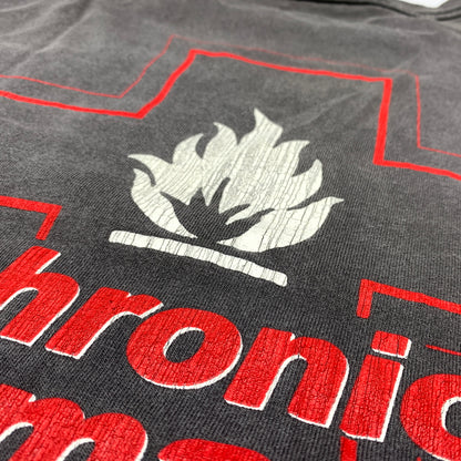 【中古品】【メンズ】 SAINT Mxxxxxx セント マイケル 23SS L/S TEE UNKNOWN SM-S23-0000-027 ロングスリーブ Tシャツ アンノウン 長袖 トップス ヴィンテージ加工 142-260627-ko-15-tei サイズ：XL カラー：グレー 万代Net店