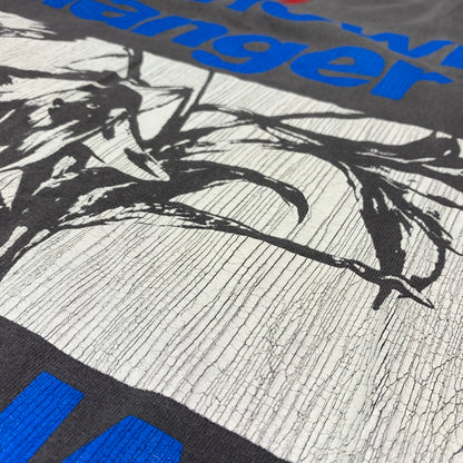 【中古品】【メンズ】 SAINT Mxxxxxx セント マイケル 23SS L/S TEE UNKNOWN SM-S23-0000-027 ロングスリーブ Tシャツ アンノウン 長袖 トップス ヴィンテージ加工 142-260627-ko-15-tei サイズ：XL カラー：グレー 万代Net店