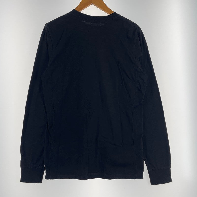【中古品】【メンズ】 1PIU1UGUALE3 RELAX ウノピゥウノウグァーレトレ リラックス EMBROIDERY L/S TEE 刺繡 ロングスリーブTシャツ 半袖トップス 141-260806-ss-04-tei サイズ：M カラー：ブラック 万代Net店