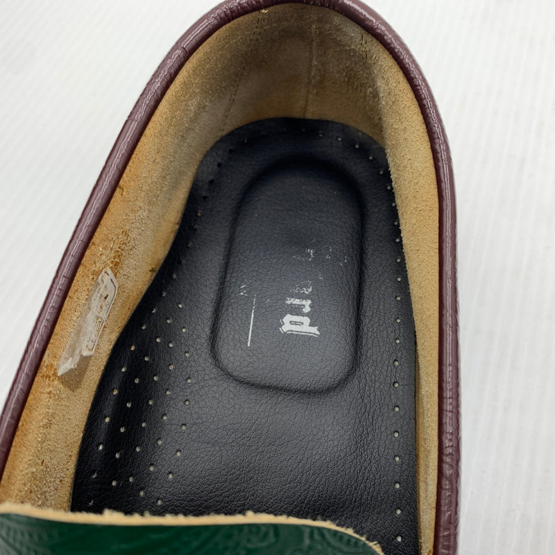 【中古品】【メンズ】 THE KENFORD FINESHOES ケンフォード ファインシューズ × JOURNAL STANDARD ジャーナルスタンダード 別注 コラボ BEEF AND BROCCORI LOAFER ペイズリービーブロ コンビローファー 靴 164-260630-yo-03-tei サイズ：27cm カラー：ブラウン 万代Net店