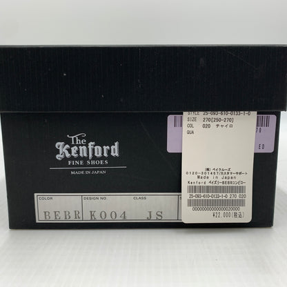 【中古品】【メンズ】 THE KENFORD FINESHOES ケンフォード ファインシューズ × JOURNAL STANDARD ジャーナルスタンダード 別注 コラボ BEEF AND BROCCORI LOAFER ペイズリービーブロ コンビローファー 靴 164-260630-yo-03-tei サイズ：27cm カラー：ブラウン 万代Net店
