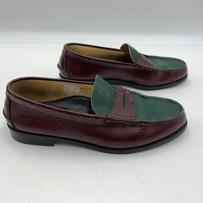 【中古品】【メンズ】 THE KENFORD FINESHOES ケンフォード ファインシューズ × JOURNAL STANDARD ジャーナルスタンダード 別注 コラボ BEEF AND BROCCORI LOAFER ペイズリービーブロ コンビローファー 靴 164-260630-yo-03-tei サイズ：27cm カラー：ブラウン 万代Net店