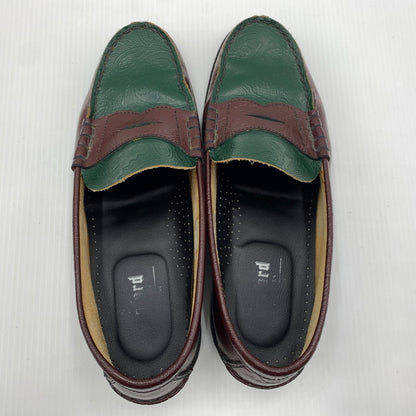 【中古品】【メンズ】 THE KENFORD FINESHOES ケンフォード ファインシューズ × JOURNAL STANDARD ジャーナルスタンダード 別注 コラボ BEEF AND BROCCORI LOAFER ペイズリービーブロ コンビローファー 靴 164-260630-yo-03-tei サイズ：27cm カラー：ブラウン 万代Net店