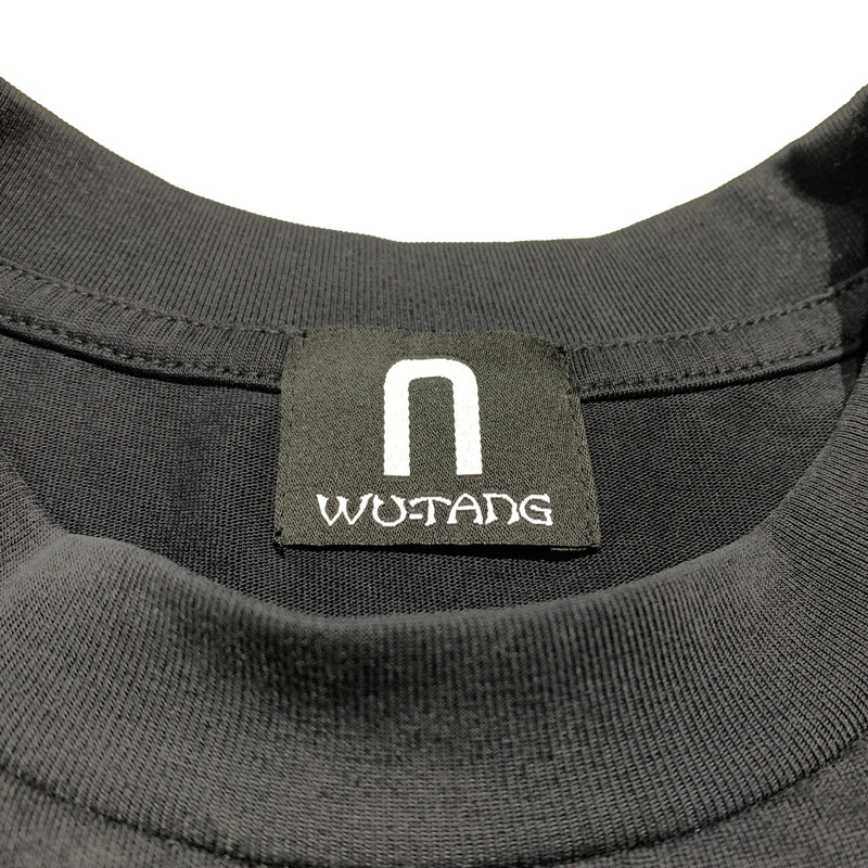 【中古品】【メンズ】 Wu-Tang Clan ウータン・クラン × NUBIAN ヌビアン 別注 コラボ CREAM S/S TEE クリーム ショートスリーブ Tシャツ 半袖 トップス 142-260627-ko-14-tei サイズ：M カラー：ブラック 万代Net店