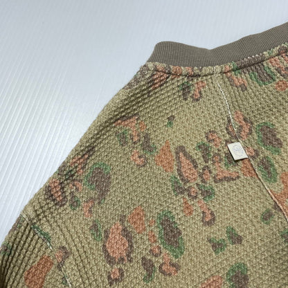 【中古品】【メンズ】 FAF エフエーエフ PACIS THERMAL HENLEY NECK 4121207 パチス サーマル ヘンリー ネック 長袖 トップス 142-260723-sa-01-tei サイズ：3 カラー：ブラウン 万代Net店