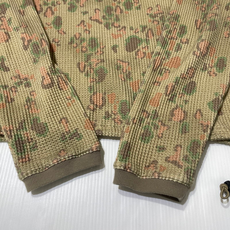 【中古品】【メンズ】 FAF エフエーエフ PACIS THERMAL HENLEY NECK 4121207 パチス サーマル ヘンリー ネック 長袖 トップス 142-260723-sa-01-tei サイズ：3 カラー：ブラウン 万代Net店