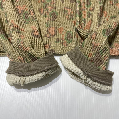 【中古品】【メンズ】 FAF エフエーエフ PACIS THERMAL HENLEY NECK 4121207 パチス サーマル ヘンリー ネック 長袖 トップス 142-260723-sa-01-tei サイズ：3 カラー：ブラウン 万代Net店