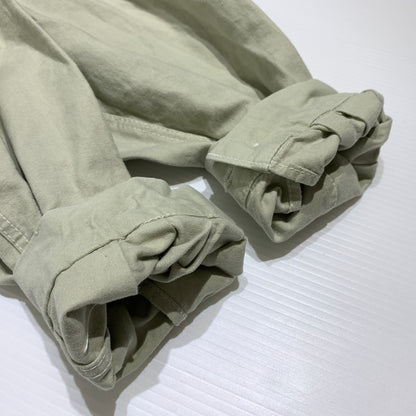 【中古品】【メンズ】 SWEDEN ARMY スウェーデン軍 M39 COTTON PULLOVER SMOCK コットン プルオーバー スモック アウター ミリタリージャケット ハーフボタン コート 145-260627-ko-17-tei サイズ：2 カラー：ベージュ系/グレー系 万代Net店