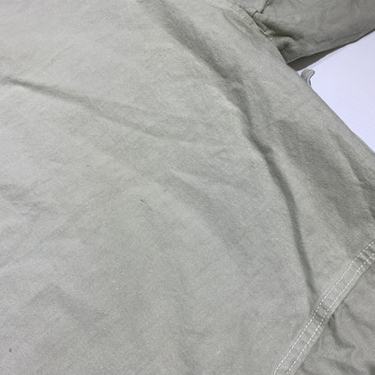 【中古品】【メンズ】 SWEDEN ARMY スウェーデン軍 M39 COTTON PULLOVER SMOCK コットン プルオーバー スモック アウター ミリタリージャケット ハーフボタン コート 145-260627-ko-17-tei サイズ：2 カラー：ベージュ系/グレー系 万代Net店