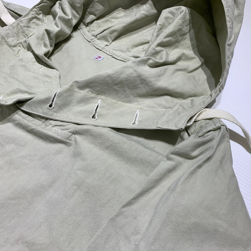 【中古品】【メンズ】 SWEDEN ARMY スウェーデン軍 M39 COTTON PULLOVER SMOCK コットン プルオーバー スモック アウター ミリタリージャケット ハーフボタン コート 145-260627-ko-17-tei サイズ：2 カラー：ベージュ系/グレー系 万代Net店