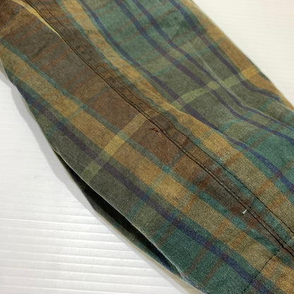 【現状渡し品】【メンズ】 POLO RALPH LAUREN ポロラルフローレン 90's OILD HUNTING JACKET 90年代 オイルド ハンティングジャケット アウター ワークジャケット 147-260627-ko-18-tei サイズ：L カラー：チェック 万代Net店