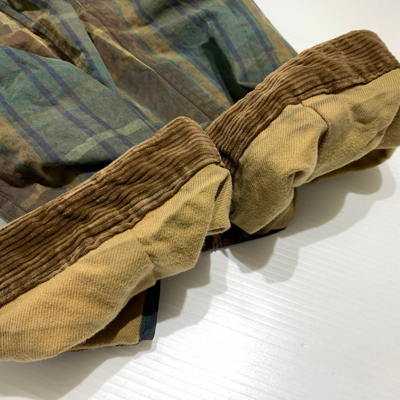 【現状渡し品】【メンズ】 POLO RALPH LAUREN ポロラルフローレン 90's OILD HUNTING JACKET 90年代 オイルド ハンティングジャケット アウター ワークジャケット 147-260627-ko-18-tei サイズ：L カラー：チェック 万代Net店