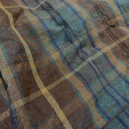 【現状渡し品】【メンズ】 POLO RALPH LAUREN ポロラルフローレン 90's OILD HUNTING JACKET 90年代 オイルド ハンティングジャケット アウター ワークジャケット 147-260627-ko-18-tei サイズ：L カラー：チェック 万代Net店