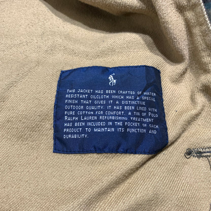 【現状渡し品】【メンズ】 POLO RALPH LAUREN ポロラルフローレン 90's OILD HUNTING JACKET 90年代 オイルド ハンティングジャケット アウター ワークジャケット 147-260627-ko-18-tei サイズ：L カラー：チェック 万代Net店